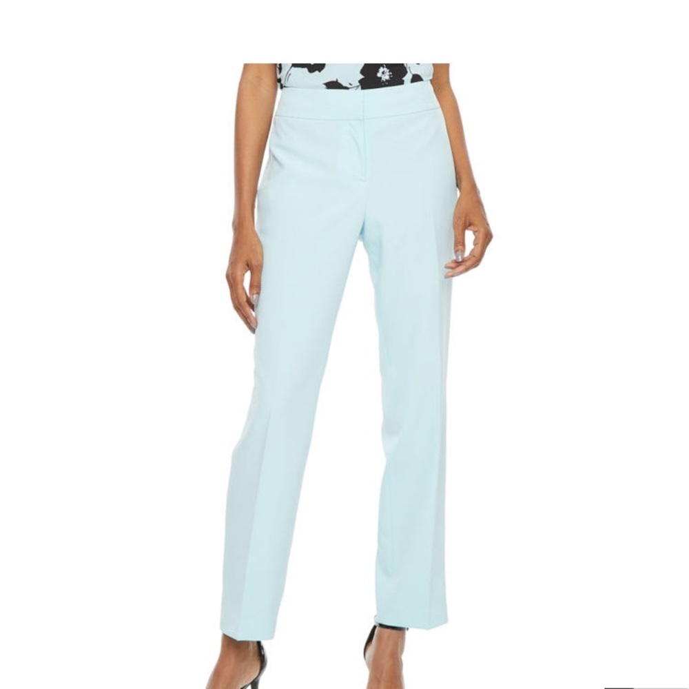Alex Marie light blue High Rise Ankle Pants sz12